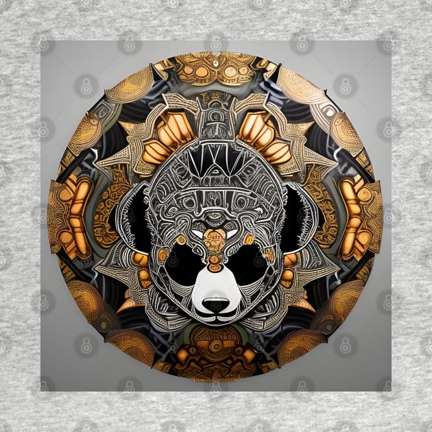 Panda Warrior Coin by vickycerdeira